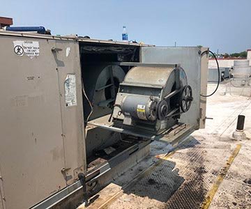 American
Standard RTU blower repair Chicago